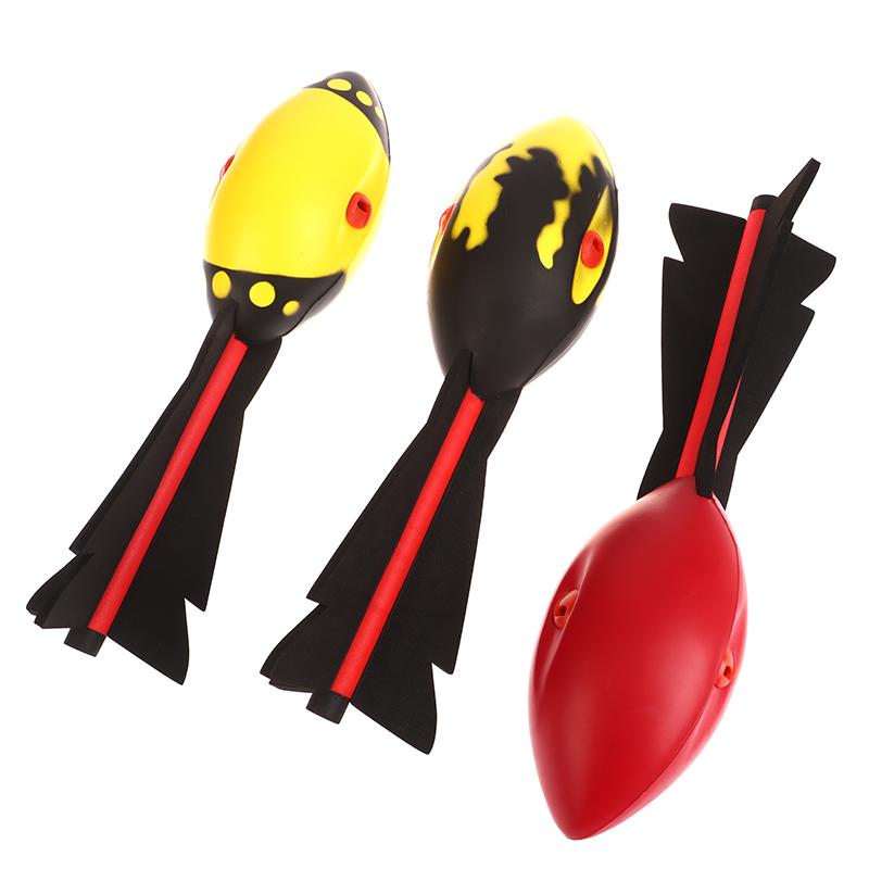 Пенопластовый футбольный мяч Смешной футбол на дальние расстояния Воющий пенопластовый спортивный мяч для улицы Детская игрушка Уникальный вихревой аэро-воющий спортивный мяч