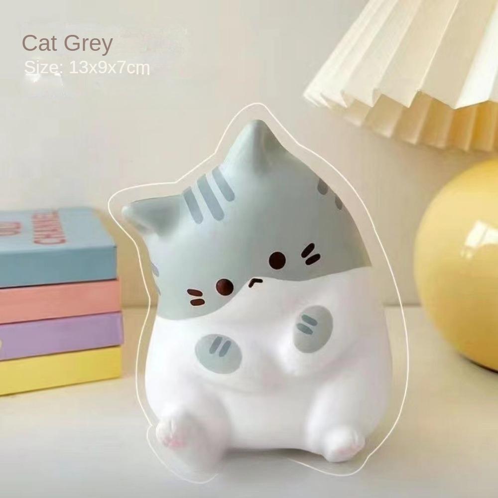 Squihy Милый Кот Сжимаемый Животное Игрушки для Снятия Стресса Лечебные Офисный Антистресс Вент Игрушки-Непоседы для Детей Девочки Исцеляющие Подарки