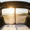 Sunshade SUV Tailgate Mesh Screen Ventilated SUV Tailgate Privacy Curtains  Summer
