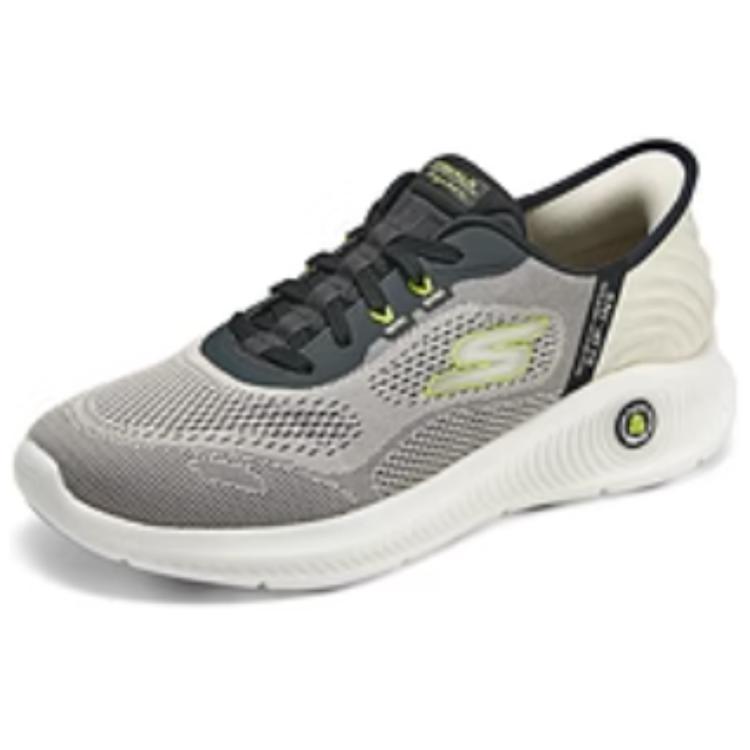 Skechers Go Walk Мягкие Удобные Низкие Повседневные Кроссовки Мужские Серый 216314-SAND
