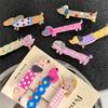 Cute Funny Cartoon Dog Hairpins Women Girls Children Bangs Hair Clips Barrettes Accessories Hairclip Headwear Headdress Ornament