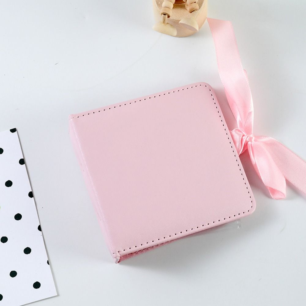 Мини-галстук-бабочка, фотоальбом, кожаный держатель для фотокарточек, самодельный переплет для фотоальбома