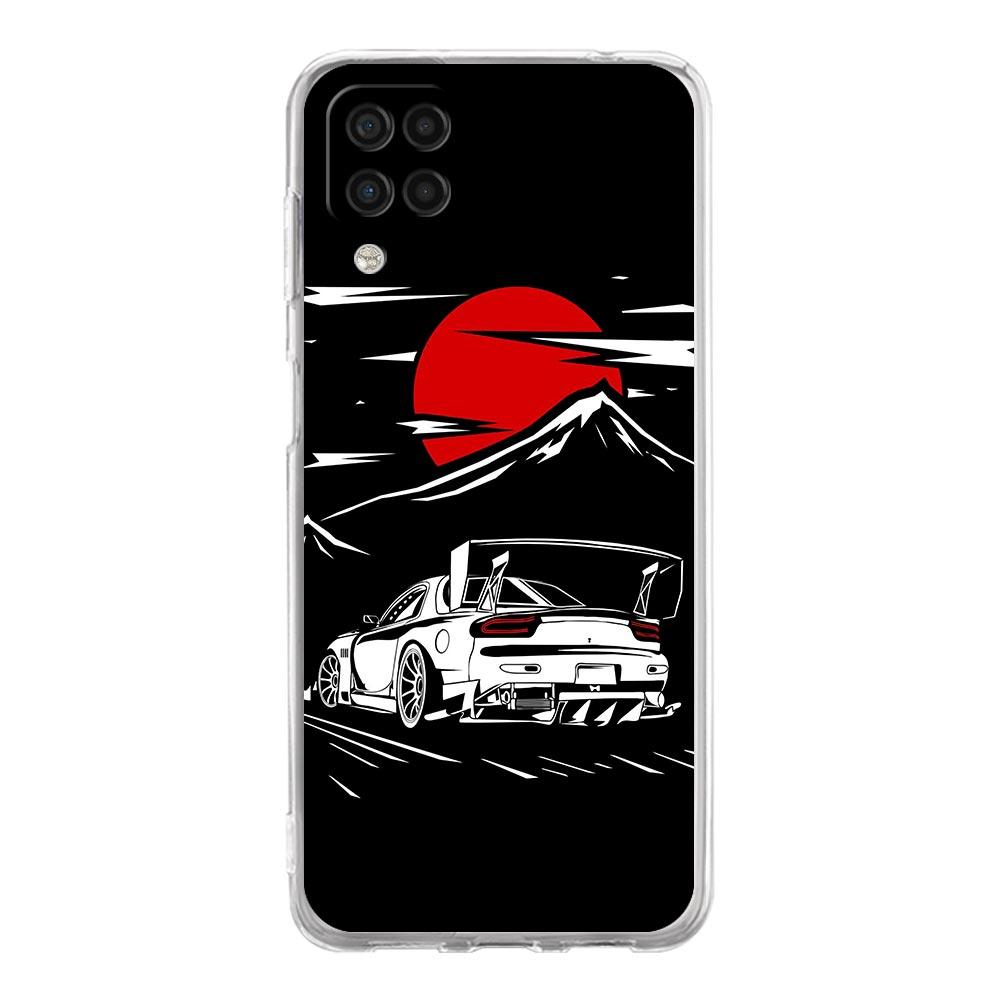 Япония JDM Спортивные Автомобили Мужской Мужчины Чехол для Телефона Для Samsung Galaxy A51 A71 A21S A12 A11 A31 A41 A03S A13 A33 A73 A53 A52 A32 5G Обложка