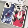 Чехол для телефона H-Hollow K-Knight S-Silksong для IPhone 11 12 13 14 15 16 Pro Max Plus Кожаный чехол
