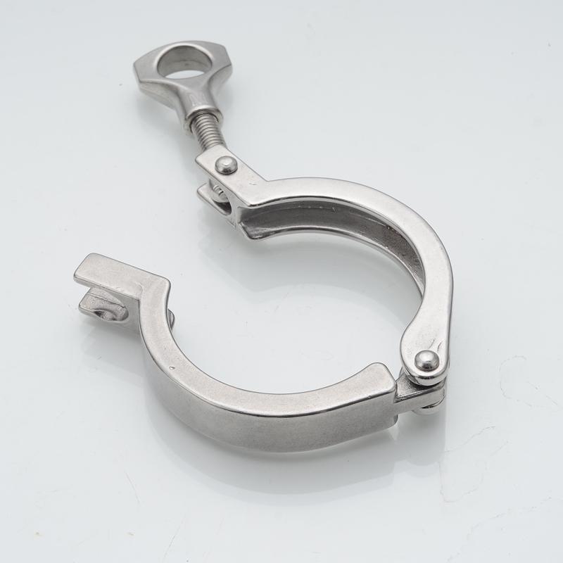 304 Stainless Steel Quick-Connect Sanitary Fitting Set / Precision Cast Clamp for Pipe Fitting 32 45