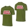 Save Ferris Unisex Reversible Tshirt Urban Casual Simple Prints Unisexs Tshirts