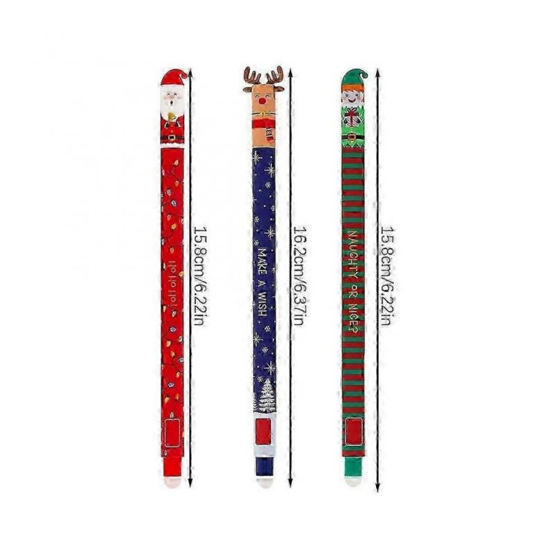 Набор стираемых ручек 3 шт. Legami Рождественские гелевые ручки праздник