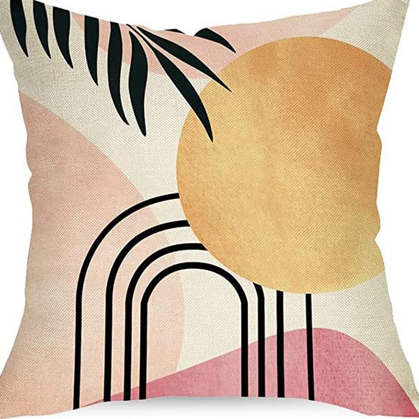 Популярная Простая Абстрактная Геометрическая Наволочка Скандинавский Моранди Дом Диван Автомобиль Подушка Чехол