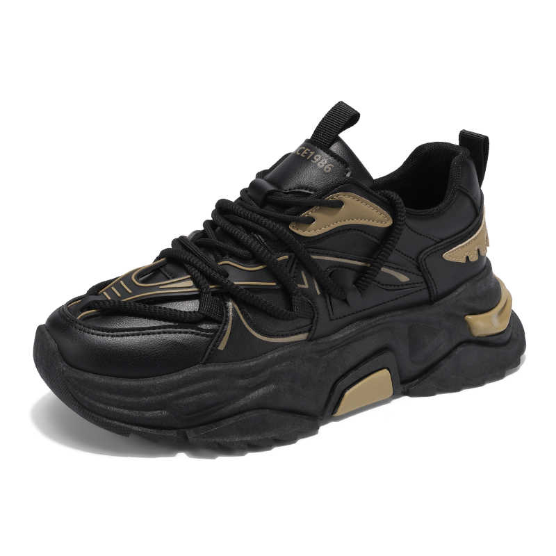 Fashion Demi-season With Ties Green Men's Sneakers Orange Boots Shoes Hiking Sneakers Sports Sneskers Low Offer Team Basket