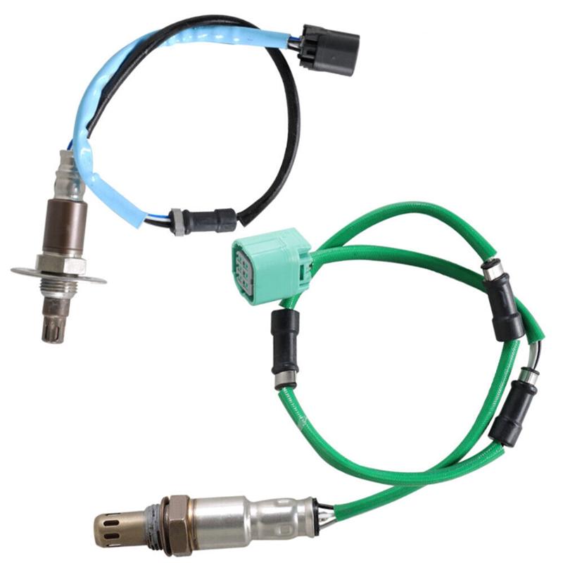 2Pcs For 2007 2008 2009 Honda CR-V 2.4L I4 Upstream&Downstream Oxygen O2 Sensor Accessories Parts Accessory 234-9062 234-4359