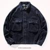 2024 Retro American High Street Unisex Loose Lapel Jacket – Универсальный, модный повседневный дизайн