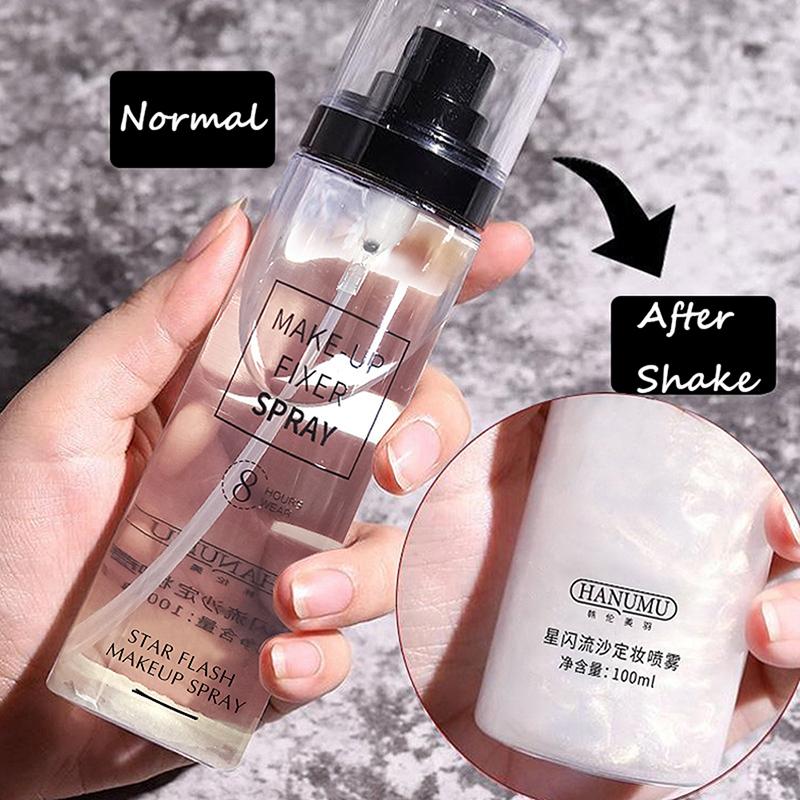 Спрей для фиксации макияжа, увлажняющий, стойкий фиксатор тонального крема, спрей для макияжа
