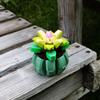 Мини бонсай строительные блоки настольные украшения мелкие частицы DIY собранные строительные блоки цветок