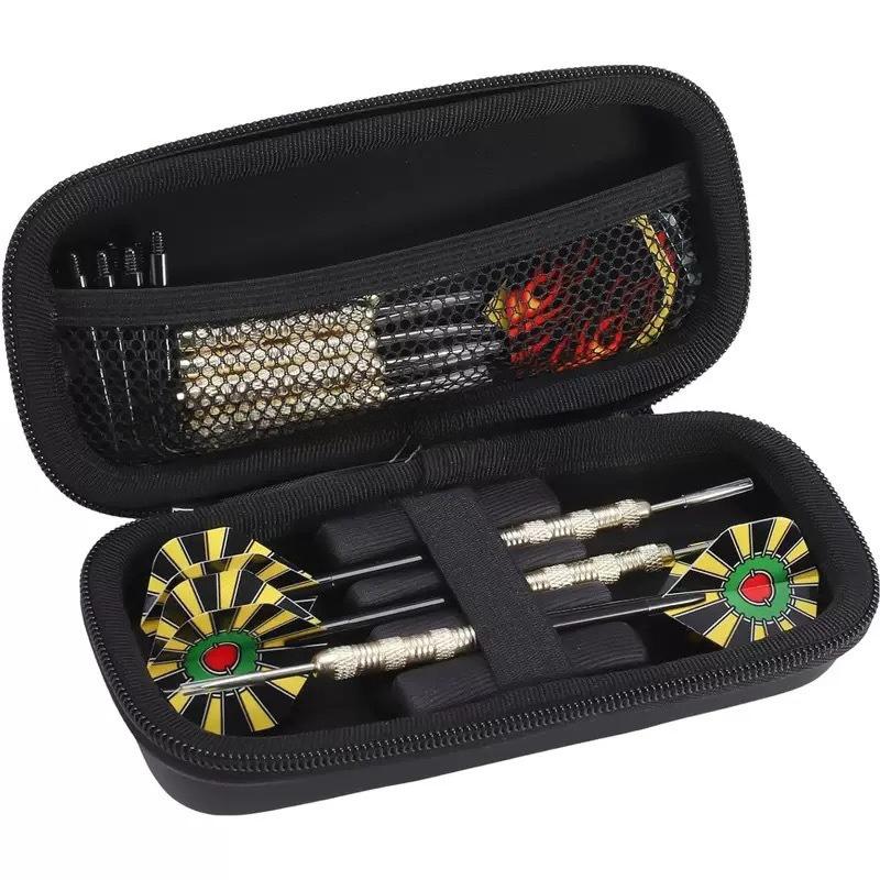 1pc Soft Tip Dart Case Portable 3 Darts Storage Bag EVA Hard Shell Material Multi Functional Dart Holder