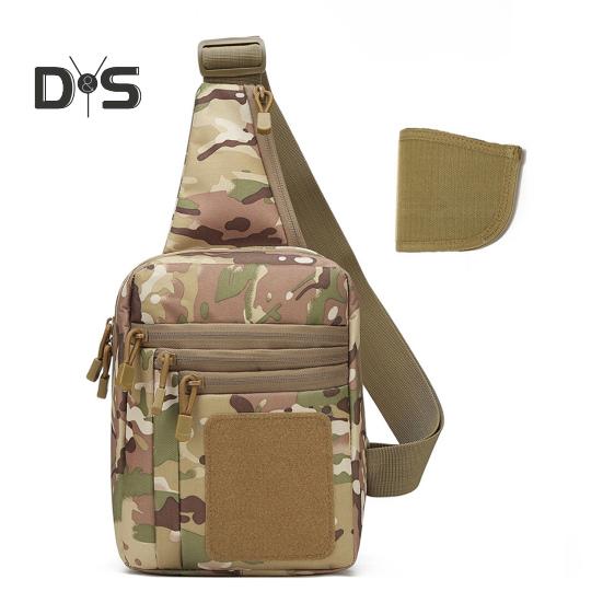 Рюкзак Crossbody Sling Backpack для скрытого ношения на плече, тактическая нагрудная сумка, водонепроницаемая сумка для хранения, для ежедневного использования в офисе и путешествиях