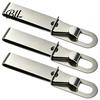 Mini Precision Tweezers 1/2/3Pcs Keychain Tweezers, Stainless Steel EDC with Electronic Repair Keyring Clip, for Outdoor Camping Fishing Home