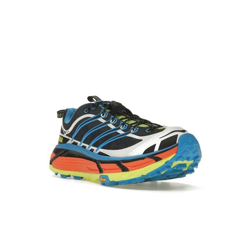 Кроссовки унисекс HOKA Mafate Three2 Black Diva Blue Orange 1141572-BDVB