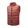 2026 Fall Winter Stand Collar Down Vest Men Lightweight 80 White Duck Graphene Plus Size Sleeveless Waistcoat