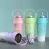 1pc 1200ML/40oz Stainless Steel Vacuum Insulated Water Bottle with Handle and Straw Water Cup Summer Winter Drinkware