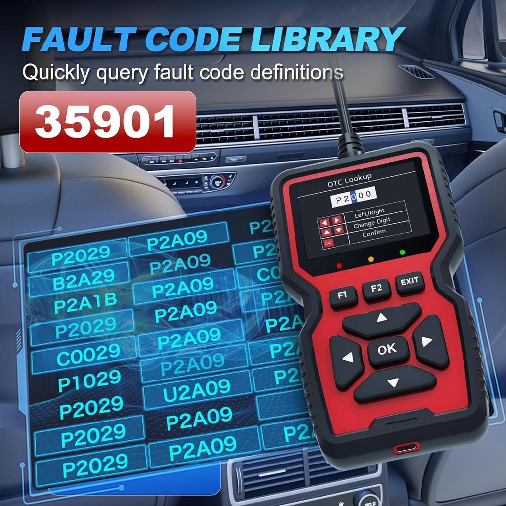 Сканер V519 OBD2 с цветным экраном, 10 языков, цветной экран для печати, диагностика автомобильных ошибок, оборудование ScanTool