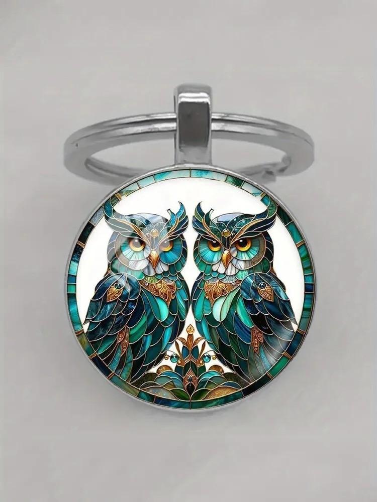 Сова Ретро Трансграничный Креативный Брелок