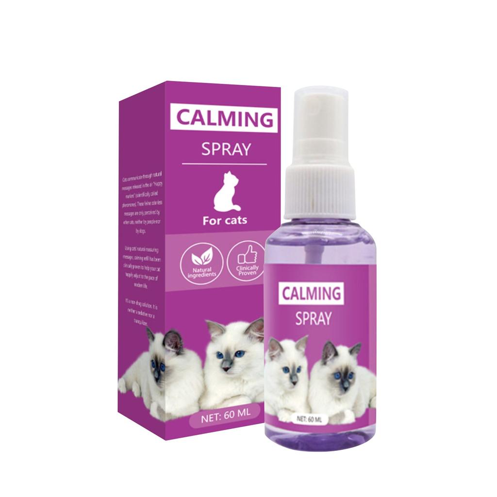 60ML Pheromone Cat Emotional Soothing Spray Cat Pheromone Anti-Stress Spray
