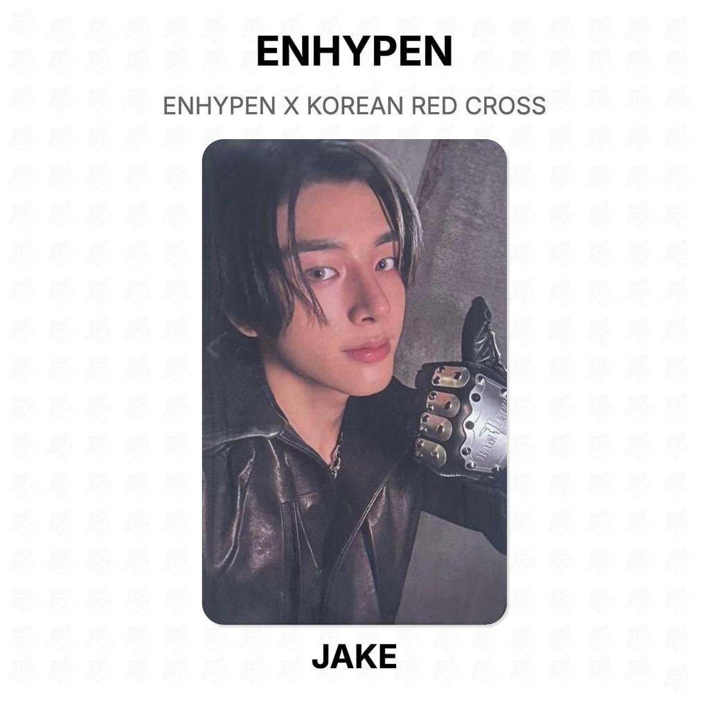 ENHYPEN X КОРЕЙСКИЙ КРАСНЫЙ КРЕСТ Официальная фотокарточка
