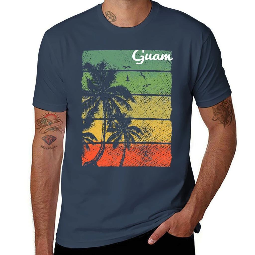 Tropical Guam Shirt Tshirt Moisture Wicking Quick Dry Tee