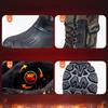 Cotton Shoes with Fleece and Thickened, High-top Snow Boots, Waterproof and Anti-slip, One-foot Cotton Boots