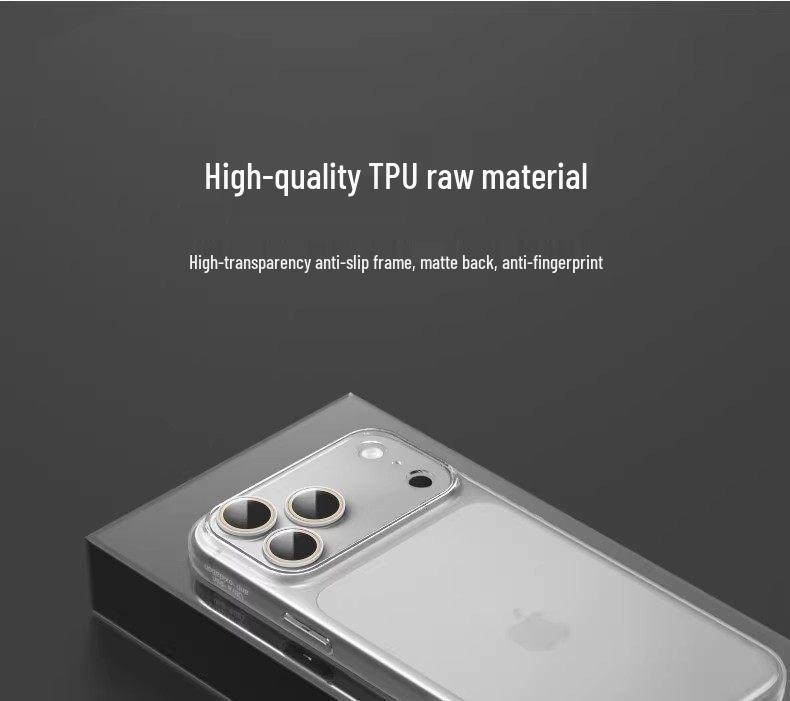 Ультратонкий мягкий чехол-кейс для линз с полным покрытием для iPhone 17 Pro Max
