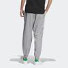 adidas Эксклюзивные спортивные брюки Originals с отделкой из трех полосок и манжетами на шнурке. Мужские брюки алюминиево-серого цвета IU4804