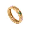 Geometric Water Drop Rings Elegant Retro Finger Ring Cool Rhinestone Rings  Women