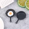 Миниатюрные сковородки для кукольного домика для 12-го кукольного домика Кухонные принадлежности
