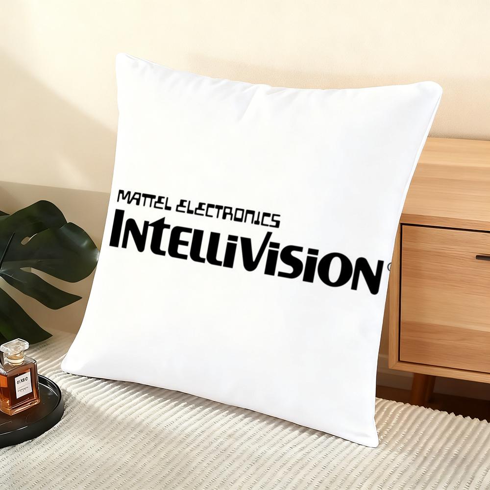 Модная I-Intellivision Наволочка Мягкая Коротковорсовая Наволочка Гладкая Уютная Текстура Эстетичная Наволочка Декор для Дома