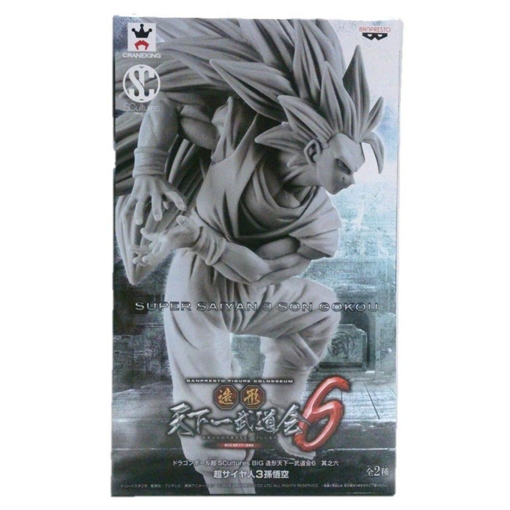 BANPRESTO Dragon Ball Super SCultures BIG Modeling Tenkaichi Budokai 6 Part 6 Super Saiyan 3 Son Goku Prototype Color Ver. Banpresto