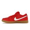 Nike Кроссовки унисекс Dunk Low Pro SB University Red Gum White Gum-Light-Brown Gym-Red FJ1674-600