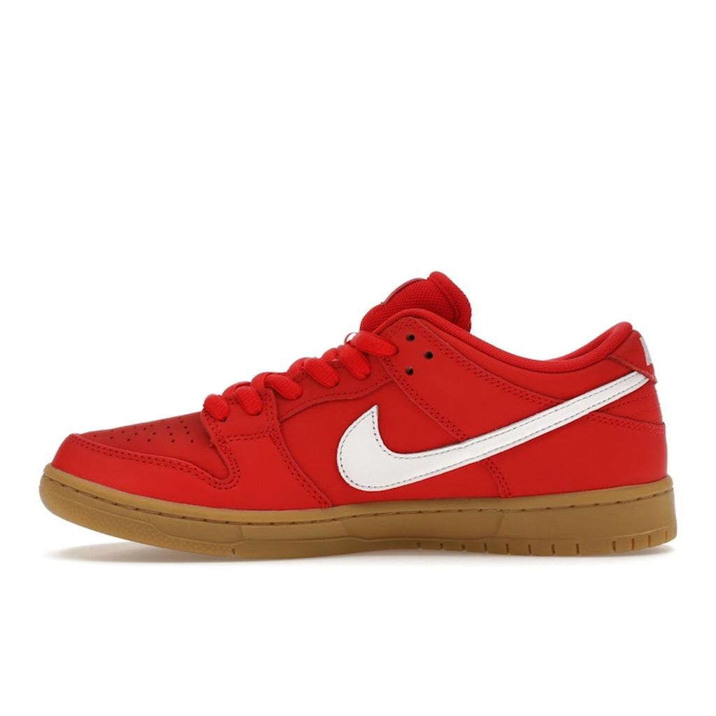 Nike Кроссовки унисекс Dunk Low Pro SB University Red Gum White Gum-Light-Brown Gym-Red FJ1674-600
