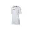 Nike Sportswear Swoosh Logo Side Drawstring Back Sports Casual Comfortable Breathable Short Sleeve Dress Women Dresses White BQ7961-100