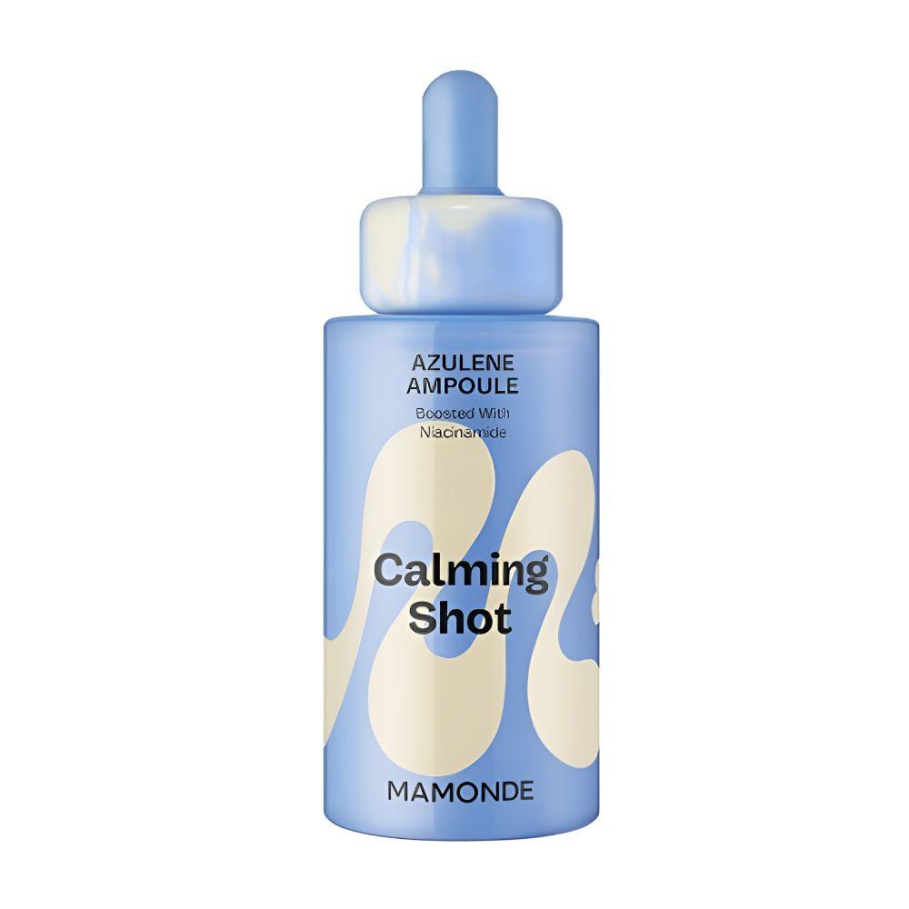 Mamonde Calming Shot Azulene Hydrating Repair Ampoule Soothing Facial Serum 50ml