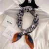 New Silk Scarf Women's Korean-Style High-Grade 70cm Square Scarf Spring and Summer Fashionable Stylish Decorative Scarf Thin Small Square Towel