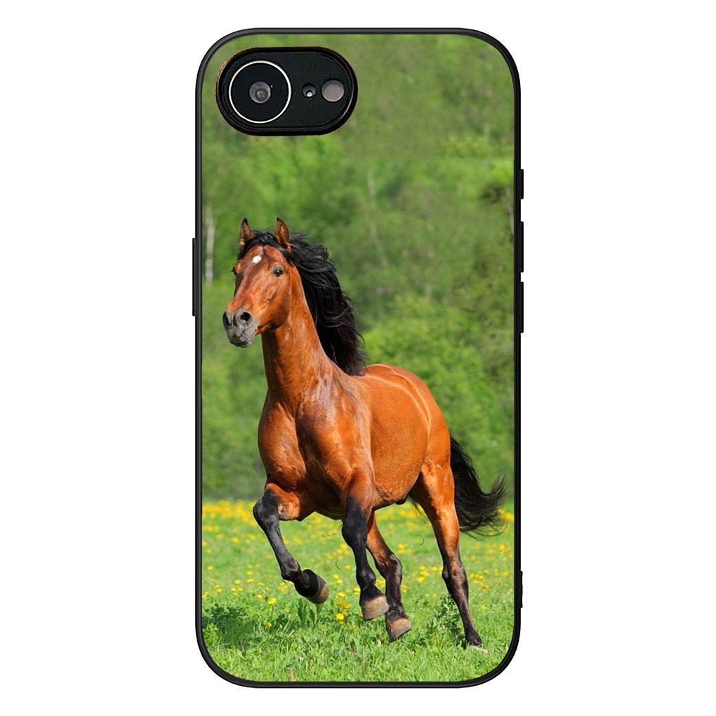 Soft Cover for Motorola Moto G86 G14 G35 G34 G45 G55 G64 G75 G85 G24 G15 G54 G57 Power Coque Phone Case Wild Free Running Horse