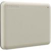 Disque dur externe - TOSHIBA - CANVIO ADVANCE - 2 To - Blanc - Logiciels de sécurité et sauvegarde inclus