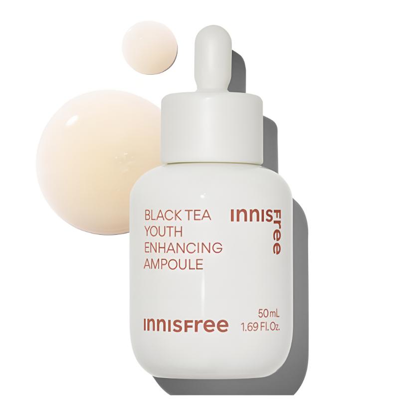 Innisfree Омолаживающая ампула с черным чаем