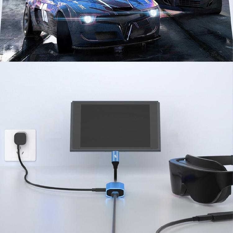 Адаптер для AR-очков Простое решение для зарядки Адаптер Type C на Type C PD100W для AR-очков