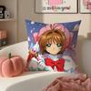 Магический Милый Японский Аниме Cardcaptor Sakura Наволочка Подушка Короткий Плюш Невидимая Молния Комната Диван Наволочка