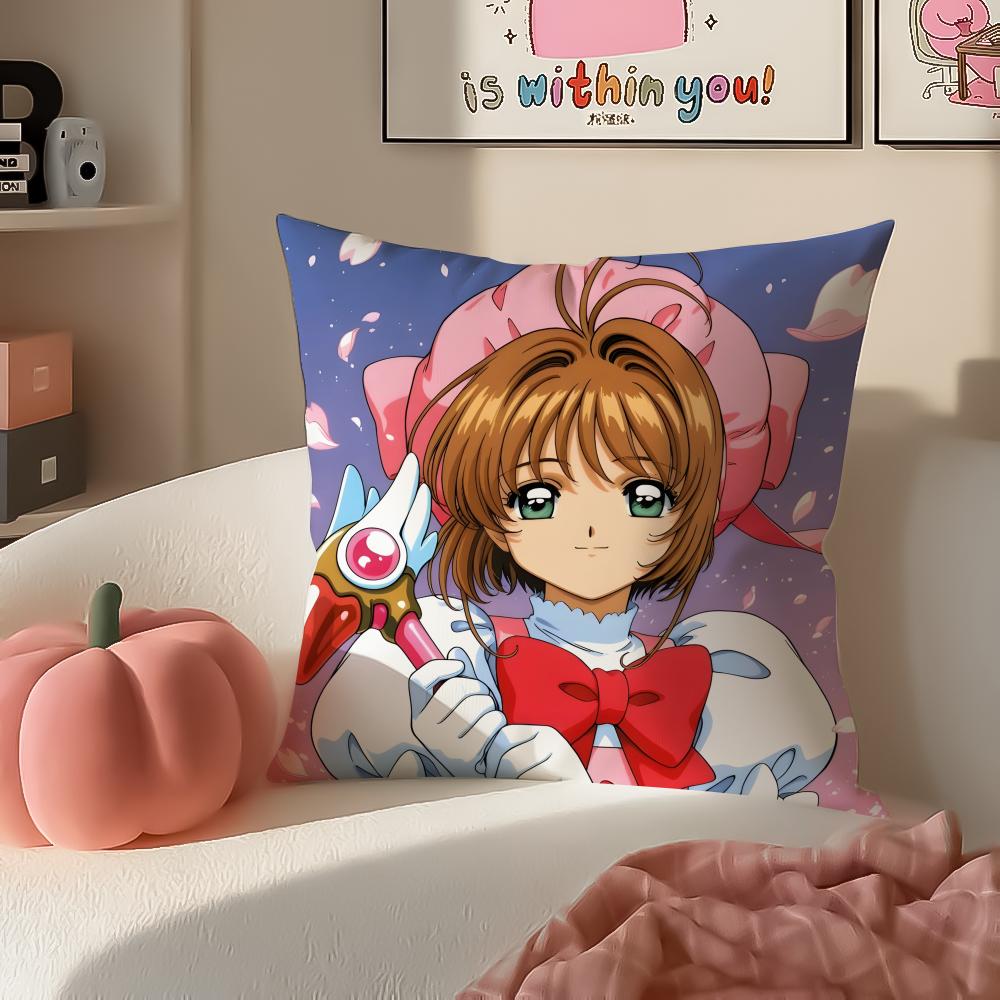 Магический Милый Японский Аниме Cardcaptor Sakura Наволочка Подушка Короткий Плюш Невидимая Молния Комната Диван Наволочка