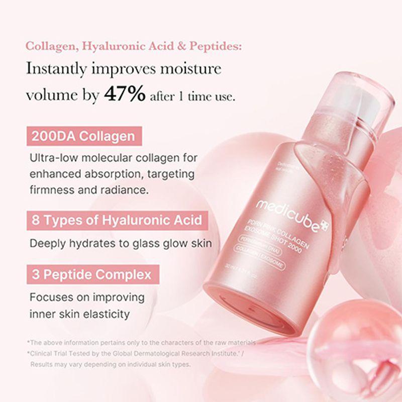[MEDICUBE] PDRN Pink Exosome Shot Serum 2000 30ml