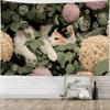 Big Kawaii CAT Tapestry bedroom dormitory anime wall hanging girl atmosphere home decoration