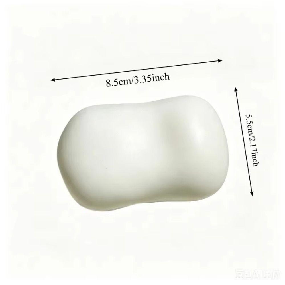 Round Blocks Filled Crispy Squishy Finger Relax Sensory Fidget Ball Soap Ball Squishy Adult Kids