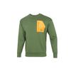 Color-Block Zip Pocket Sports Sweatshirt Men Tops Green 535130-67